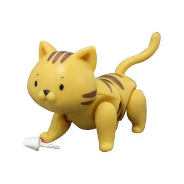 6 cm ny Original docka 7 leder Kattdocka leksak Kan äta fisk katt Lovely Pet shop djur actionfigur små dockleksaker K