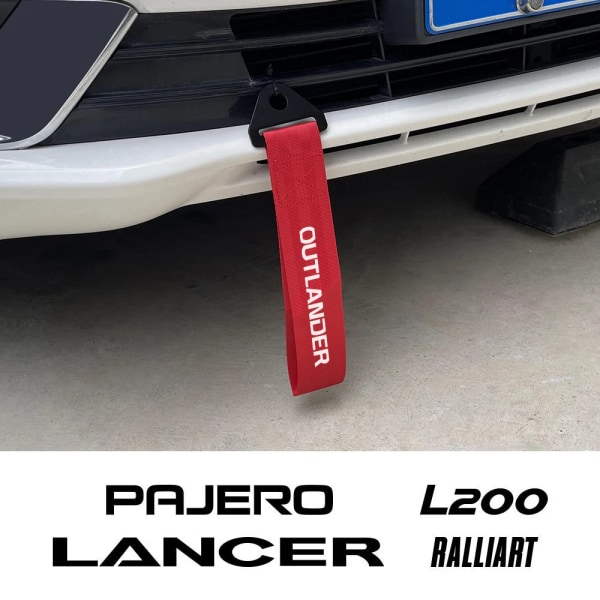 Bogsering Ultude för bilsläp, Mitsubishi Tillbehör Lancer Ex Outlander Pajero L200 Eclipse Asx Ralliart Triton Delica Colt For eclipse
