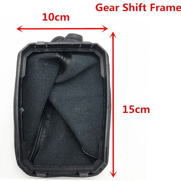 För OPEL CORSA C (01-06) TIGRA B (04-12) COMBO C (01-11) Manuell 5-växlad växlingsknopp Läder Damask Boot Cover Handbroms Case-Combo 3st Combo 3Pcs
