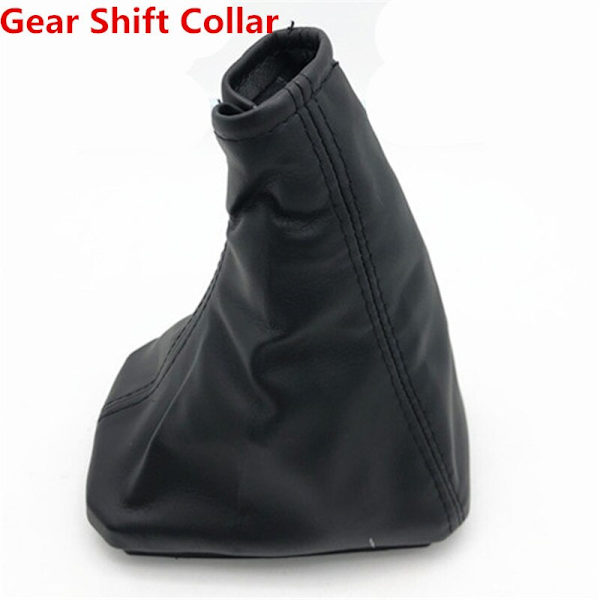 För OPEL CORSA C (01-06) TIGRA B (04-12) COMBO C (01-11) Manuell 5-växlad växlingsknopp Läderdamask Cover Handbromshus-växel Gear Shift