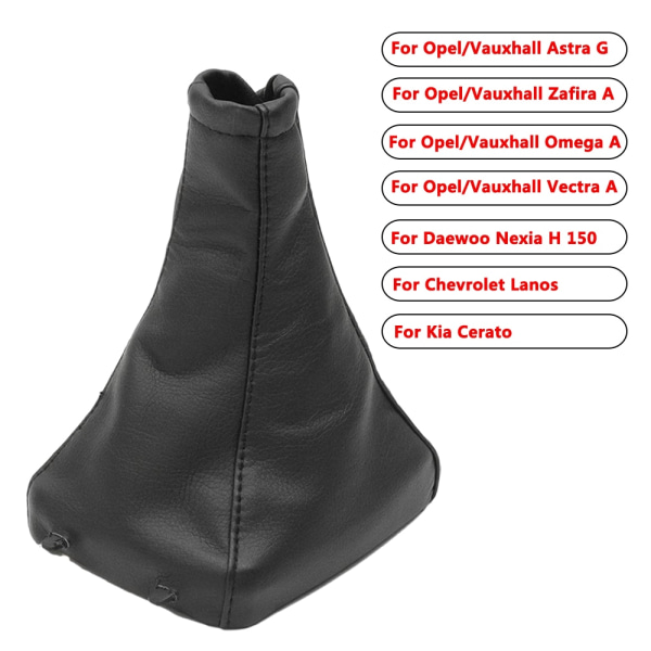 Växelspaksknopp Damask Boot Parkering Handbroms Cover Case Krage För Vauxhall/Opel Astra II G 1998 1999 2000 2001 2002 2003-2010-växel damask gear gaiter