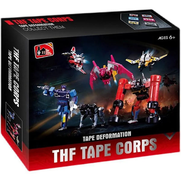KBB THF-01P Transformation Action Figur Leksak Mästerverk Soundwave Laserbeak Film Modell KO Deformation Bil Robot Docka Barn Present with box