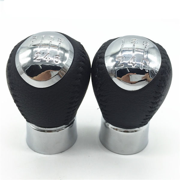 För Mazda 6 M6 2002 2003 2004 2005 2006 2007 Krom växelspaksreglage Växelpenna Damask Cover Bilstylingtillbehör-växlingskrage Gear Shift Collar