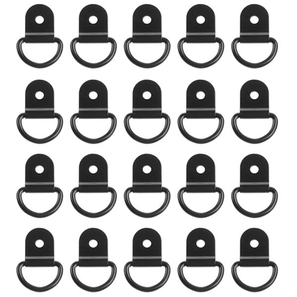 090E - D-tie ringring för T.U.K, ytfästning, 20 delar av hästboxsnören 090E7HH804005-C