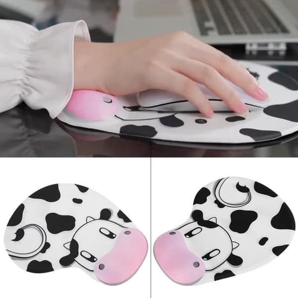 Ergonomisk musmatta med handledsstöd