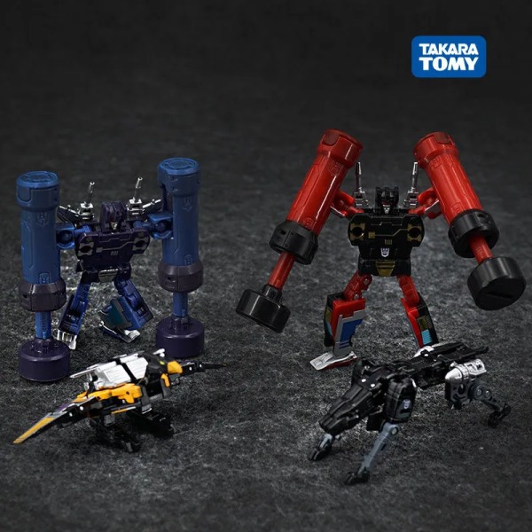 Takara Tomy Transformers Toys MP15 Rumble Ravage MP-16 Frenzy Buzzsaw Actionfigurer Transformer Robotleksaker för barn MP-16 KO