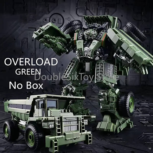 AOYI SS Devastator KO TF5 Metal Overload Roaring Roll Constru Vehicle Bonecrusher Deformations Transformationslegetøj Actionfigur