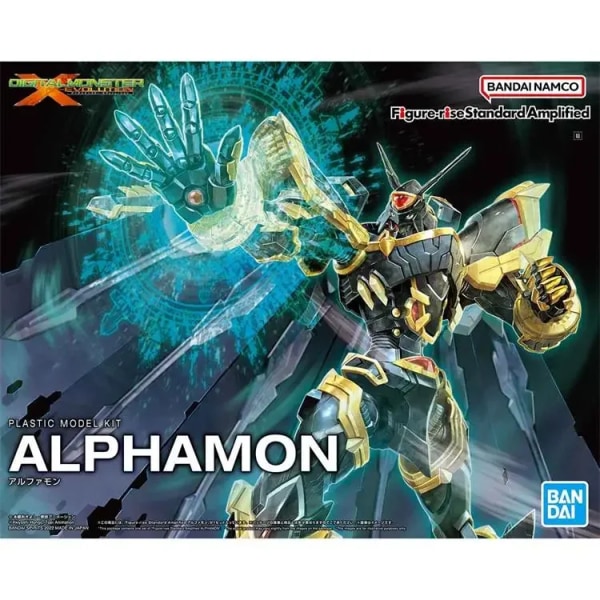 Bandai Original Anime Digimon Äventyr Krig Greymon Garurumon Dukemon Action Figur Leksaker Samlarmodell Presenter för barn L