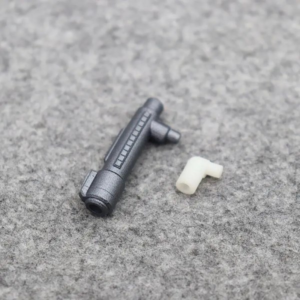 För Kingdom LEGACY Core Megatro Shoulder Gun Socket Big Barrel Upgrade Kit COOL Grey and socket