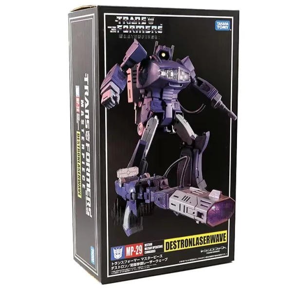 Takara Tomy Transformers Toys MP-29 Shockwave Destronlaserwave Action Figurer Transformer Robot Toys Transformers Figurer MP-29
