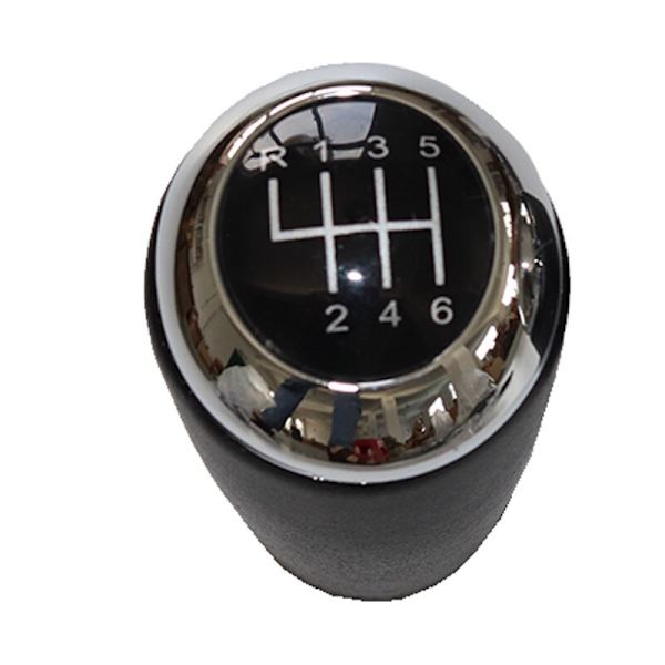 pu Läder växelspak cover Gaitor kåpa för MAZDA 3 BK BL 2006 2007 2008 2009 2010 2011 2012-6 hastighetsratt krom 6 speed  knob chrome