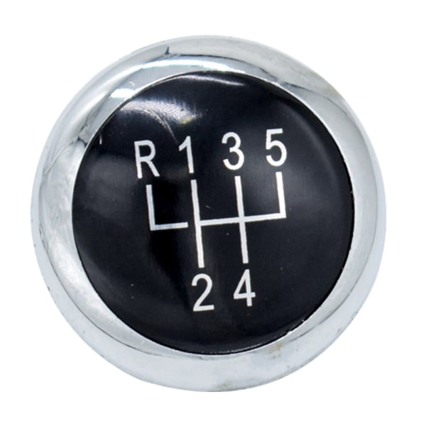 5/6-växlad växelknopp Stick Badge Emblem Trim Cap Cover för VW Passat B6 2005-2011 B7 2010-2014 CC 2009-2012-5 speed 5 speed