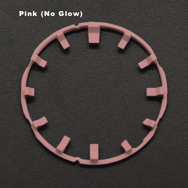 För GA2100 GA2110 Luminous Hour Marker Dial Watch Pointer Scale Ring Index Modification Dial ga2110 Watch Mod Kit Tillbehör Pink