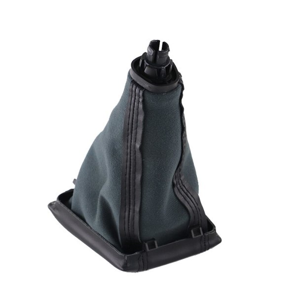 Krom & läder Bilväxlingsknapp Växelspak Gaitor Boot Cover för Skoda Octavia A7 MK3 2014-2017 dekorationstillbehör-6-växlad set 6 speed set