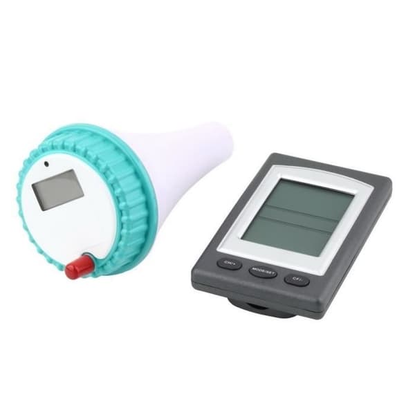 Flytande Pooltermometer, Flytande Pooltermometer Vattentermometer med Snöre för Badtunnor Spabad Pooler