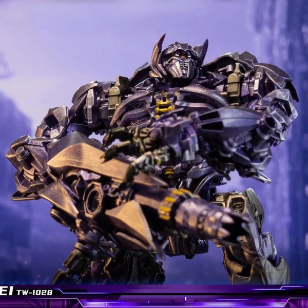 BAIWEI TW-1028 TW1028 Shocwave Transformation Masterpiece Action Figur Leksaksmodell Studio Series KO SS56 Deformation Car Robot TW1028 Shockwave