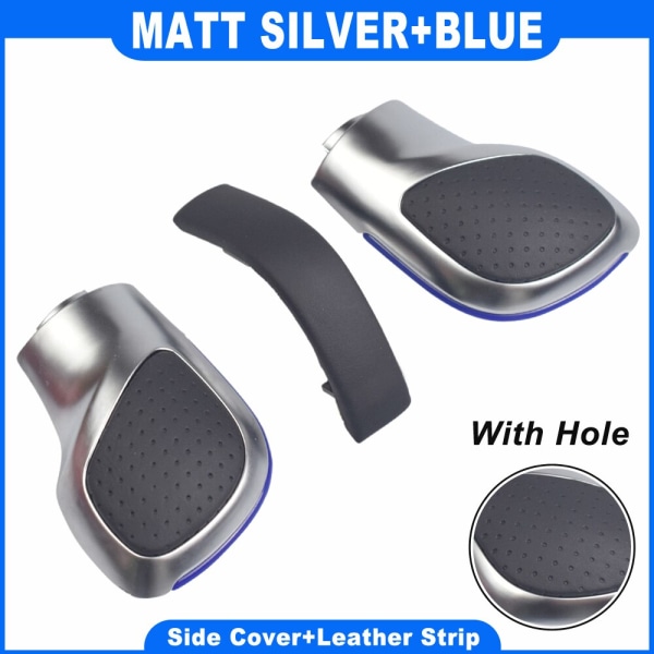 Röd/Blå Bil Växelspak Spak Krom Matt För VW Golf 6 7 R GTI Passat B7 B8 CC R20 Jetta MK6 GLI DSG Cover Emblem-Option 6 Option 6