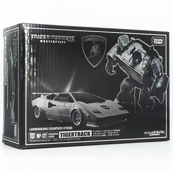 Takara Tomy Transformers Leksaker MP-12 Tiger Track Lambor Sideswipe Action Figurer Transformer Robot Transformers Figurer Leksaker 18cm MP-12T Tiger Track