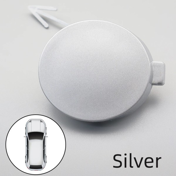 Cover för främre stötfångare, för Volkswagen Polo 2011 2012 2013 Silver
