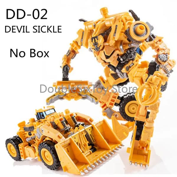 AOYI SS Devastator KO TF5 Metal Overload Roaring Roll Constru Vehicle Bonecrusher Deformations Transformationslegetøj Actionfigur