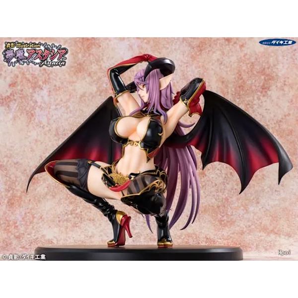 Daiki kougyou Originalillustration Sadakage Illustration Succubus Astacia PVC Actionfigur Anime Sexig tjej Figurmodell Leksaker no retail box