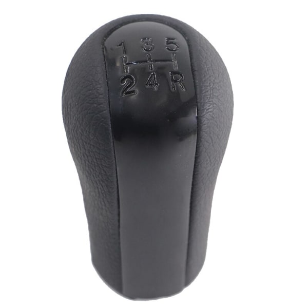 PU läder Bil Manuell växelspaksväxelknopp Växellåda Växelknopp Boot för Toyota COROLLA Kombi (_E12_) (2001 - 2007)-5-växlad svart 5 speed black