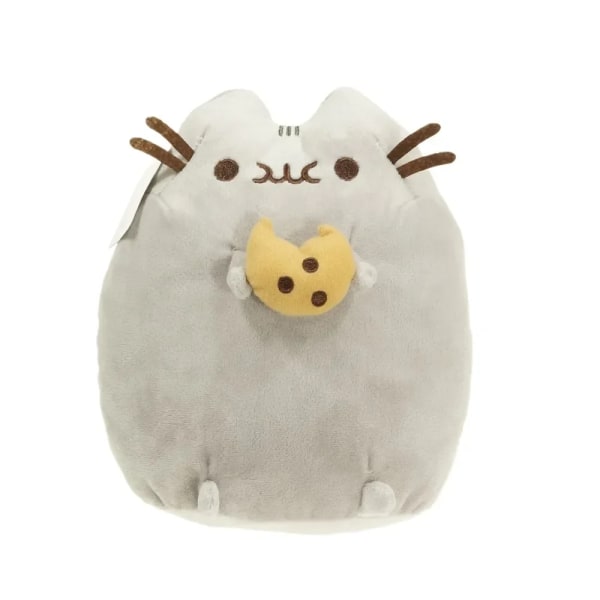 15 cm Kawaii Pusheen Barn Plysch Leksaker Tecknad Anime Figurer Kex Munk Regnbåge Katter Födelsedag Julklappar Rumsdekoration Cookie Cat 15cm