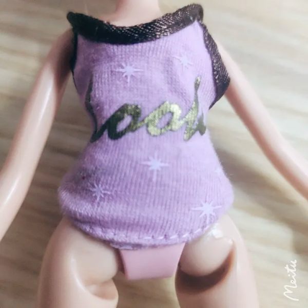 klädrocken Jacka Jeans för 30cm docka mode cool docka gymnasiedocka GRAY
