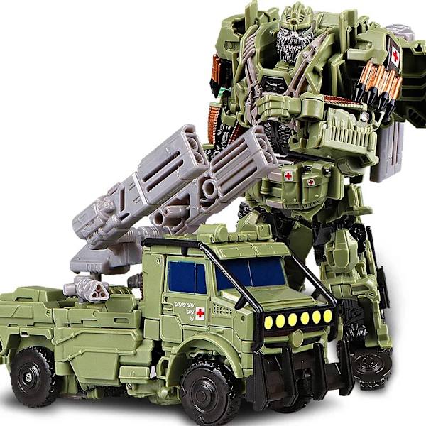 BMB AOYI H6001-4B 18cm Transformation Filmleksaker KO Robot SS38 Lastbil Bil Anime Modell Action Figur Barn Pojke Present H6001-6