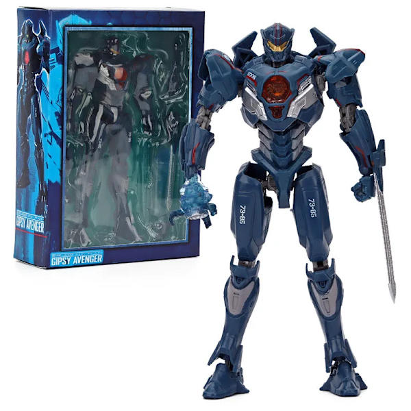 Pacific Rim 2 Gipsy Avenger Actionfigurer Rörlig modell Mek Robotfigur Obsidian Fury Sabre Athena Samlarmodell Leksak Gipsy Avenger