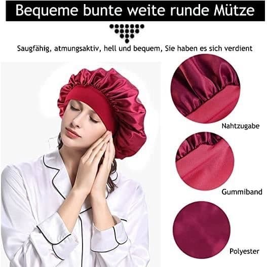 Sateng nattlue - 3-delt sett - Elastisk - Lett - Pustende