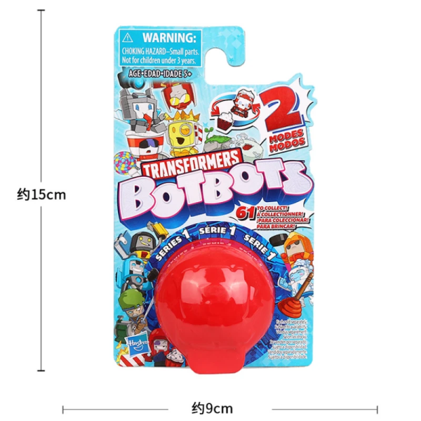 Hasbro Original Transformers BotBots Surprise Anime Figur Pvc-modeller Barnleksaker för pojkar Presentsamling Random one