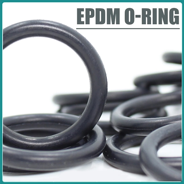 CS2.62mm EPDM O-ring ID 15.54/17.12/18.72/20.29*2.62 mm 100PCS O-ring Packning Tätning Avgasfäste Gummi Isolator Grommet ORING ID20.29x2.62mm