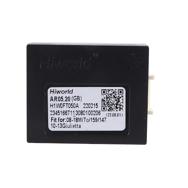 Bil Android Radio Canbus Kabel Strömförsörjningskabel Adapter Med CAN Bus Avkodare För Alfa Romeo 147 159 Enkel Installation Black