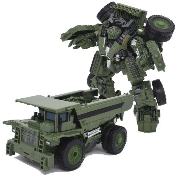 BMB Tank Robot Modell Transformation Leksaker Bil Lastbil Anime 20cm Action Figur Svart Manba Bästa present Pojke Barn KO H6002-9 H6001-8B
