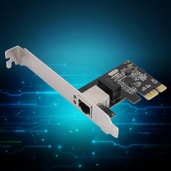 Netværkskort - Diyeeni - RTL 8111F - PCI-E - Gigabit Ethernet - Lav profil