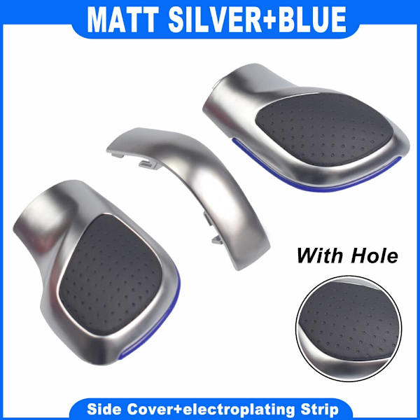 Röd/Blå Bil Växelspak Spak Krom Matt För VW Golf 6 7 R GTI Passat B7 B8 CC R20 Jetta MK6 GLI DSG Cover Emblem-Alternativ 5 Option 5