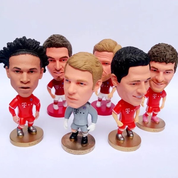 Ny original C.Ronaldo Messi Neymar Mbappe FIFA Cup World Action Figur Tecknad Modell Dockor Dekoration Barn Födelsedag Julklappar 24