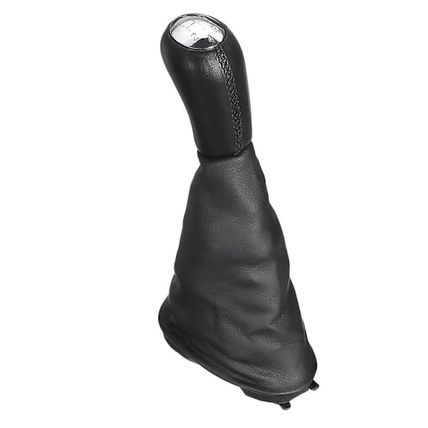 5-växlad växelspak för bil med cover för Renault Clio 2 II Clio 3 III Megane 2 II Scenic 2 II Kangoo Leather-5-växlad klar 5 speed clear