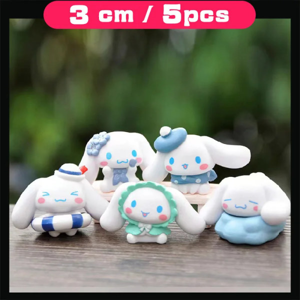 #2 SANRIO Toys My Melody Dolls Kawaii Figurine Blind Box Heminredning Japansk Söt Julklapp Anime Cartoon Collection No.13 Cinnamoroll 1 Set no box