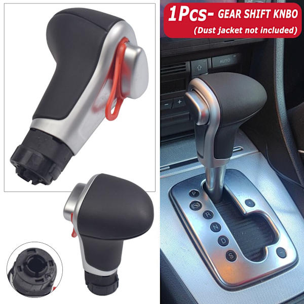 För Audi A4 B8 A5 Q5 2009 2010 2011 2012-2014 Bil Automatisk växelspak Växelspaksknopp Damask Stövel Läder Cover-Gear BandBall Gear BandBall