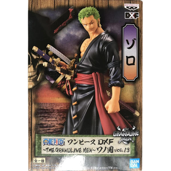 Original BP Japansk One Piece DXF Roronoa Zoro 2.0 Wanno Country Barnleksaker Modellfigurer Brinquedos Actionfigur Boa Hancock