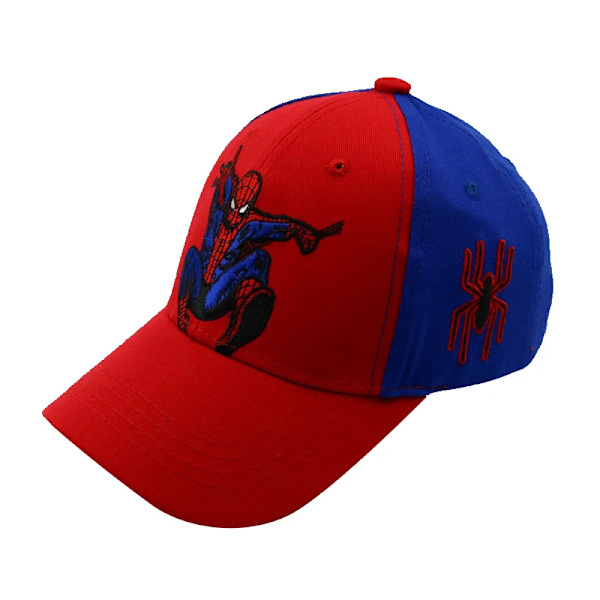 Disney Anime Spider Mans Cap Pojkar Höst Baby Spiderman Tecknad Barnmode Solkepsar Barn Hatt Cap Present 2-8y 3
