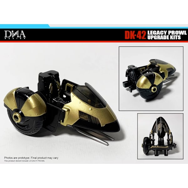 DNA DK-42 uppgraderingskit för Legacy Evolution Universe 08 Prowl DK42 Tillbehör i lager！ DNA DK-42 KITS