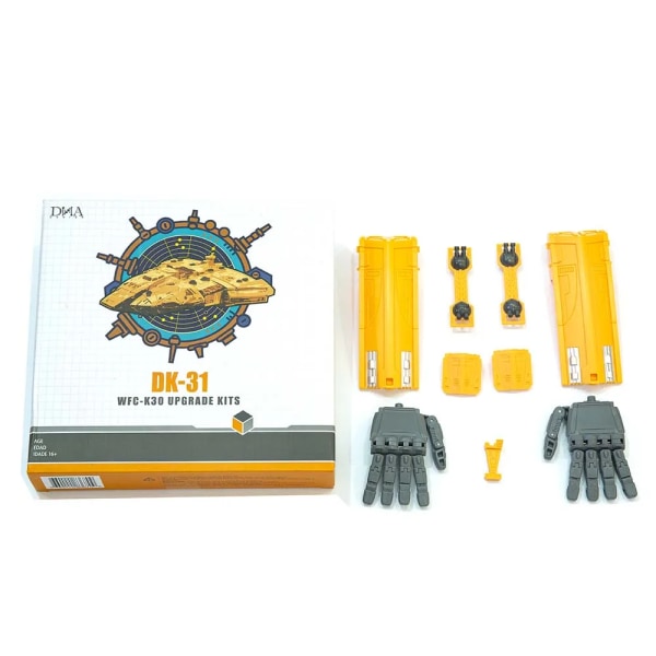 Nya Transform Robot Toy DNA Design DK-31 uppgraderingssatser för WFC-K30 Kingdom Titan Autobot Ark i lager