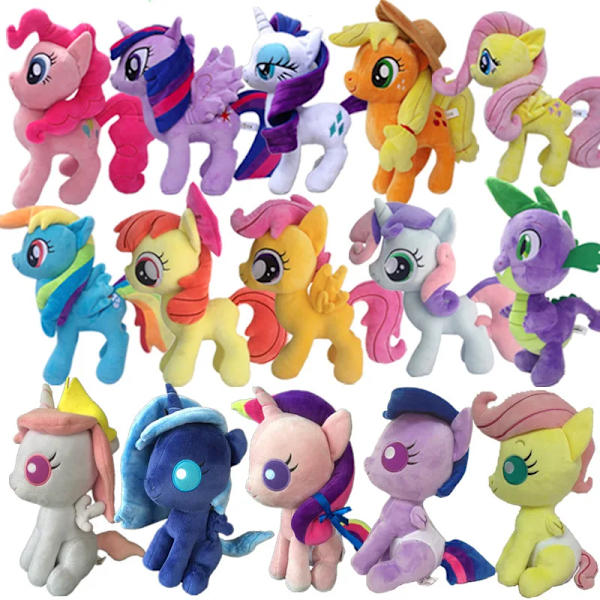 Äkta My Little Pony Plyschleksak Universum Princess Moon Princess Mardrömsmånad Crane Machine Anime Plysch Barn Present D