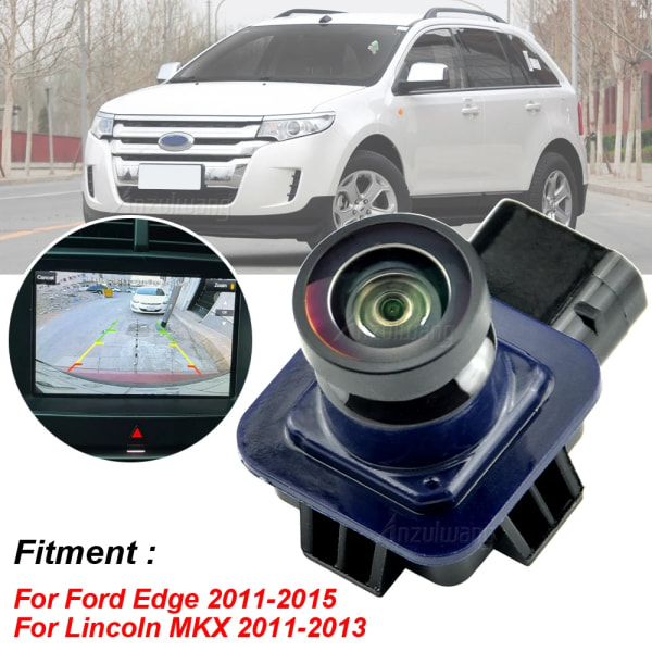 Bakre parkeringshjälp Backupkamera för 2011-2015 Ford Edge ersätter BT4Z-19G490-B BT4Z19G490B FL1T-19G490-AC FL1T19G490AC