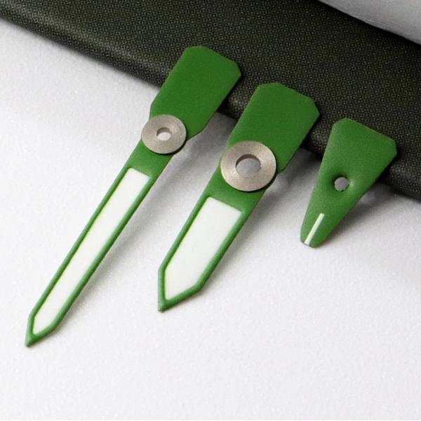 För GA2100 GA2110 Luminous Hour Marker Dial Watch Pointer Scale Ring Index Modification Dial ga2110 Watch Mod Kit Tillbehör A-Green
