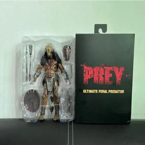 NECA Ahab Ultimate Scout Shaman Warrior Guardian Battle Drmaced City Hunter Jungle Hunter Predators Action Figur Modell Feral with box