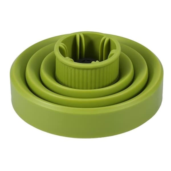 Foldbar Silikone Hårtørrer Diffuser (Grøn) Green